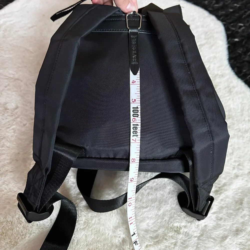 Standard 199//1 Mini Black Nylon Flap Backpack - Picture 16 of 16
